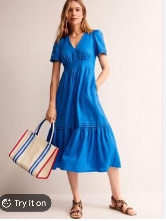 Boden Dresses & Skirts - Boden Eve Double Cloth Midi Dress 6P